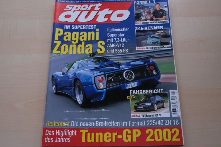 Deckblatt Sport Auto (07/2002)